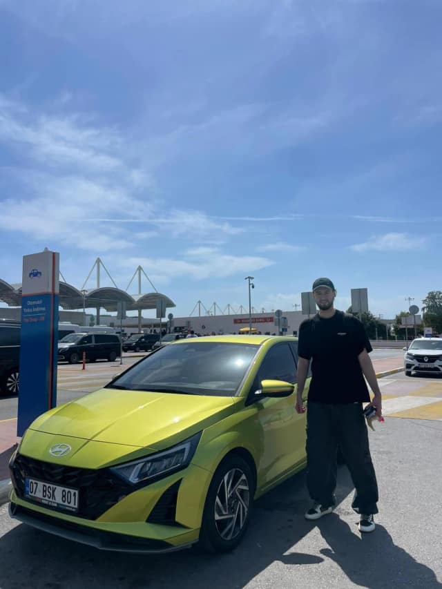 Consegna all’aeroporto di Antalya – Hyundai i20