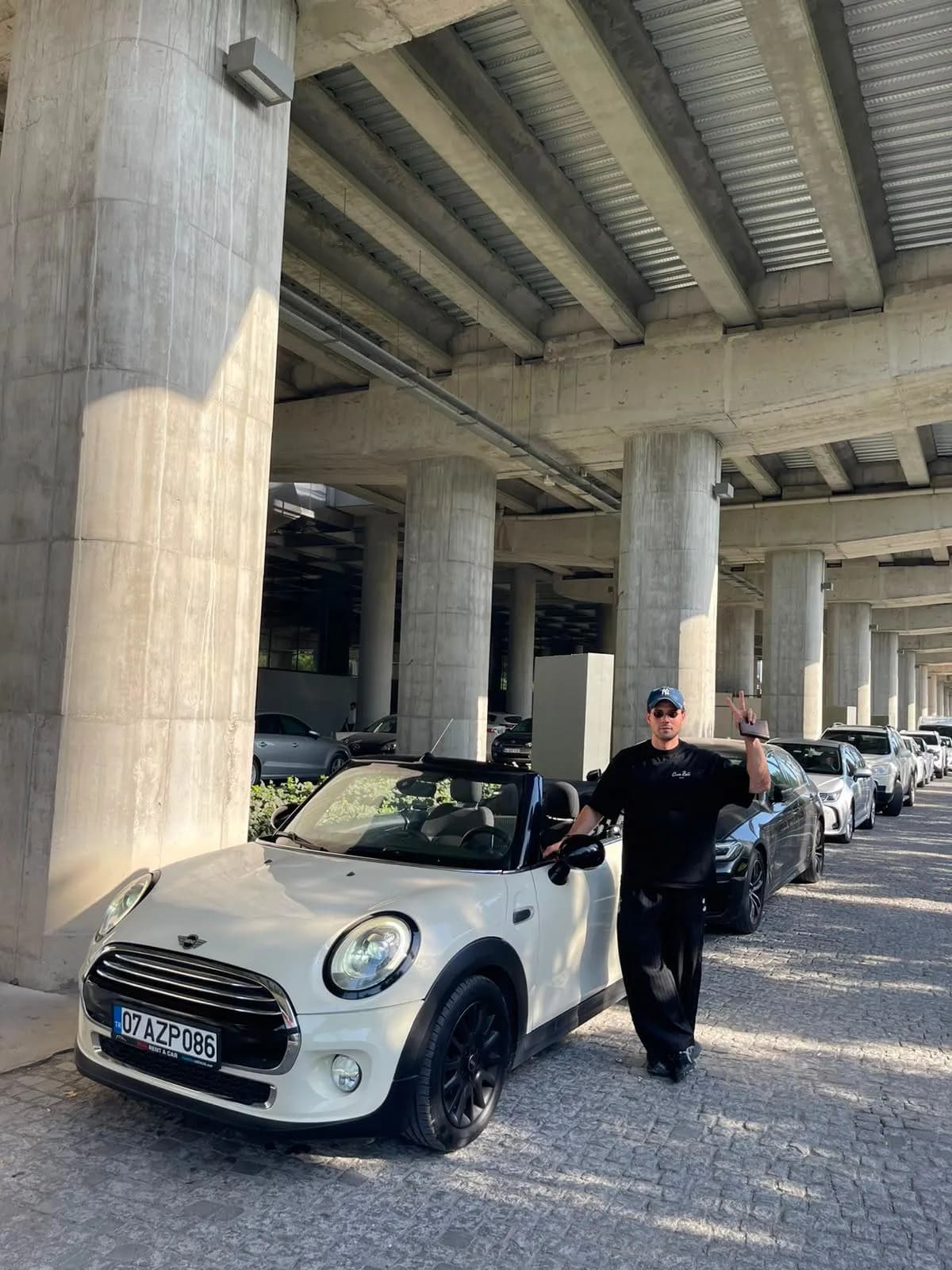Übergabe am Flughafen Antalya – Mini Cooper Cabrio